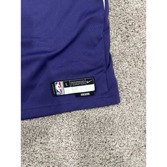Devin Booker Phoenix Suns NBA Nike Jersey Purple Youth Large - Picture 2 of 4